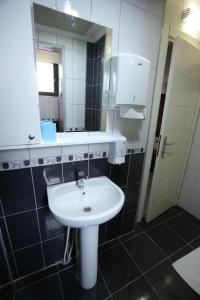 Koupelna v ubytování Hotel Korzo