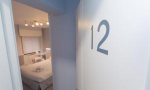Koupelna v ubytování Hostal Viena