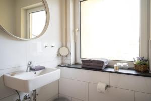 Koupelna v ubytování Landhotel Eifellust