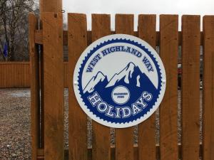 Certifikát, hodnocení, plakát nebo jiný dokument vystavený v ubytování Nevis Pod, West Highland Way Holidays