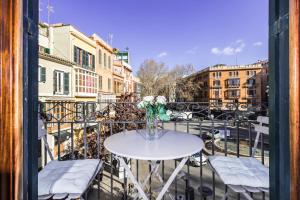 A balcony or terrace at Borne Suites TI by MallorcaSuites