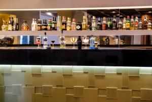 Lounge nebo bar v ubytování Hotel Regina