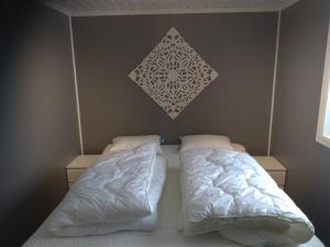 Postel nebo postele na pokoji v ubytování Sogndal ski- and mountain cabin
