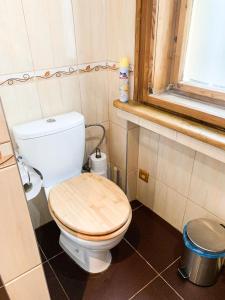 A bathroom at Beautiful Place in Slovakia Bratislava Old Town Center with AC