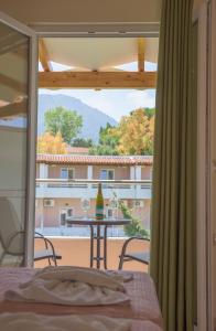 Balkón nebo terasa v ubytování Alkyon Beach Hotel