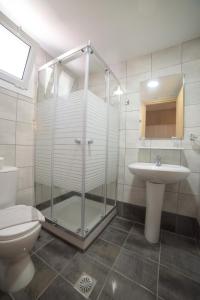 
A bathroom at Alkyon Beach Hotel
