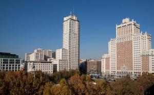 Výhľad na mesto Madrid alebo výhľad na mesto priamo z hotela