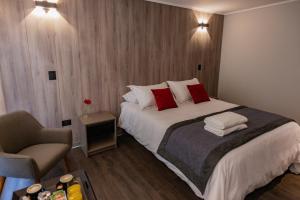 Postel nebo postele na pokoji v ubytování Hotel H9