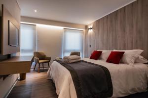 Postel nebo postele na pokoji v ubytování Hotel H9
