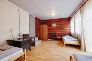 Holiday houses BARCA客房内的一张或多张床位