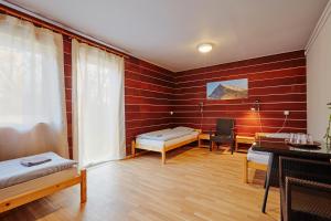 Holiday houses BARCA客房内的一张或多张床位
