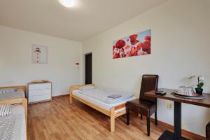 Holiday houses BARCA客房内的一张或多张床位