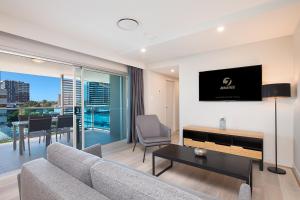 TV/trung tâm giải trí tại Jephson Hotel & Apartments