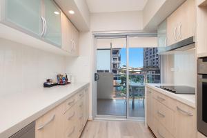 Nhà bếp/bếp nhỏ tại Jephson Hotel & Apartments