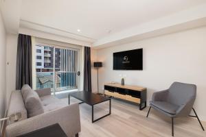 TV/trung tâm giải trí tại Jephson Hotel & Apartments