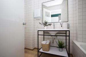 Kúpeľňa v ubytovaní Palacios Rooms + 37 fotografií