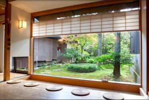 Zahrada ubytování BETTEI Yamashiro (別邸 山代)