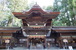 Budova, kde se ryokan nachází