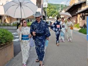 Majutusasutuse Gingetsu külastajad