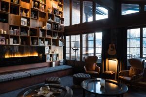 Setusvæði á HUUS Gstaad