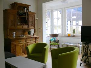 Et tv og/eller underholdning på Ferienwohnung Siegers