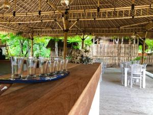 Restaurace v ubytování Villa Samalas Resort and Restaurant