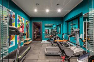 Fitness centrum a/nebo fitness zařízení v ubytování Hotel 87 eighty-seven - Maison d'Art Collection