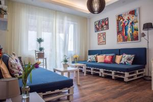 Posezení v ubytování Hostel Beogradjanka