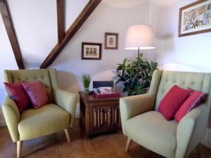 Posezení v ubytování Gîte TIRE BOUCHON