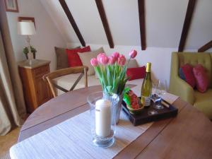 Posezení v ubytování Gîte TIRE BOUCHON