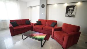 Posedenie v ubytovaní Apartament Delux