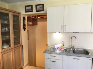 Küche/Küchenzeile in der Unterkunft Villa Theresa - Ferienwohnung 1