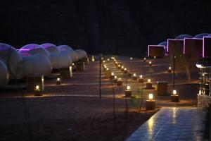 Plán poschodí v ubytovaní Wadi Rum Night Luxury Camp
