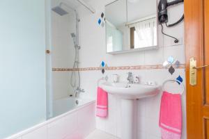 Koupelna v ubytování Apartamento Bella Lucia