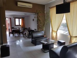 Posezení v ubytování Hotel Paralia