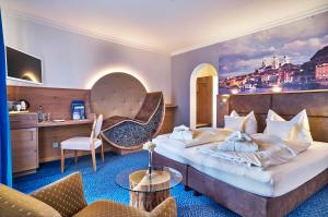 Posezení v ubytování Hotel Lindenhof