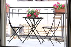 Balkón nebo terasa v ubytování B&B Casa Venezia