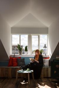 Ruang duduk di Loft - HI Eco Hostel