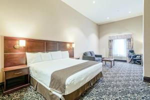 Postel nebo postele na pokoji v ubytování Woodbine Hotel & Suites