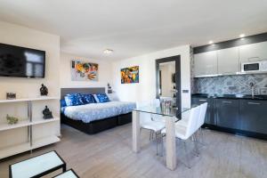 Køkken eller tekøkken på Mediterranean Suite