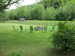 Cabin retreat just off I-77, wonderful experience for 2!外面的花园