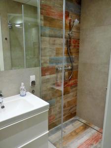 Kúpeľňa v ubytovaní Apartament z liskiem