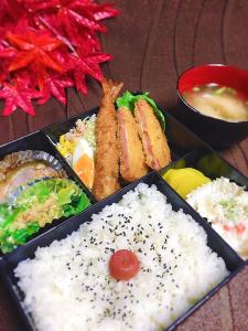 a plate of food with rice and other foods at Hotel Lumiere Gotenba (Adult Only) in Gotemba