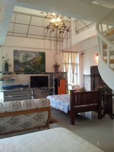 Χώρος καθιστικού στο Banthorphan Resort