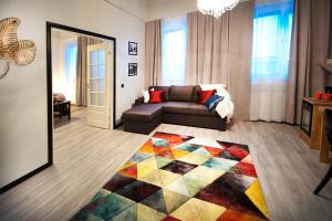 Posezení v ubytování Boutique Hotel Mustaparta