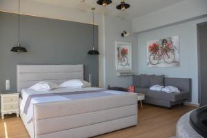 Voodi või voodid majutusasutuse Scorpios Sea Side Hotel toas