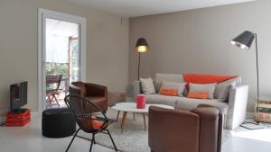 Χώρος καθιστικού στο Angel Services - La Planche