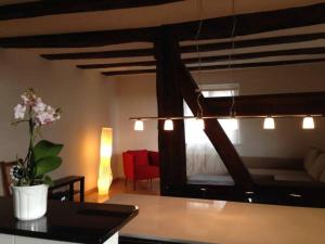 Istumisnurk majutusasutuses Guesthouse Les Mignardises