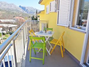 Výhľad na hory alebo výhľad na hory priamo z apartmánu