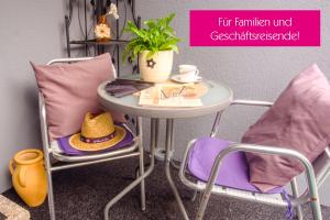 Area soggiorno di Ferienwohnung Agerblick 3 Zimmer mit Küche, 83m2